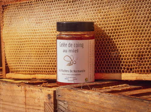 Les Ruchers de Normandie - Gelée de coing au miel 240g