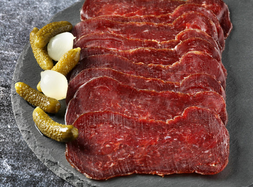 Bisons d'Auvergne - Viande Séchée De Bison Tranchée