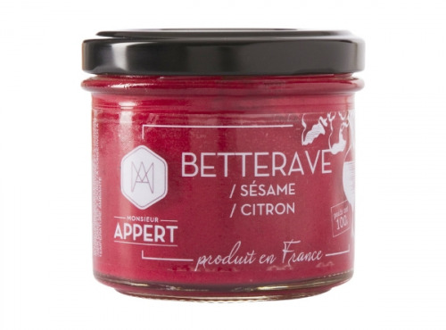 Monsieur Appert - Crème Apéritif Betterave/sésame/citron
