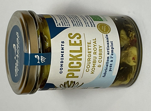 Marinoë - Pickles Courgette, Kombu royal & Curry