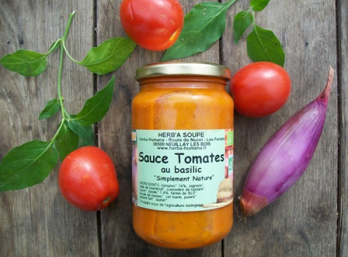 HERBA HUMANA - Sauce Tomate Au Basilic - 37cl