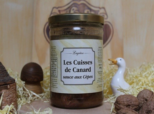 Lagreze Foie Gras - Les Cuisses de Canard Sauce aux Cèpes