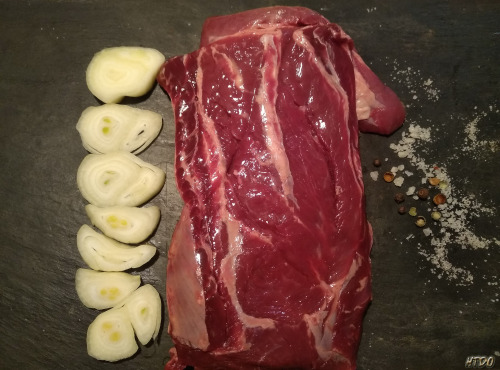 La Toison d'Or - Plat de Côte de Bœuf Bio (viande à cuisiner, à mijoter) - Viande Hereford 100% Française 600 g