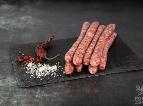 Nature viande - Mix saucisses viande à griller boeuf 6 kg