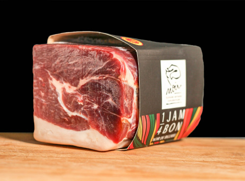 Le Goût du Boeuf - Jambon de Porc Noir de Bigorre AOP - quart de 1kg