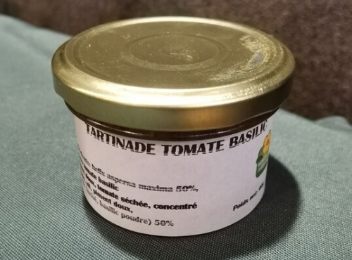 LES ESCARGOTS DE LA BAIE - GARNIER Amandine - Tartinade Escargots Saveur Tomate Basilic