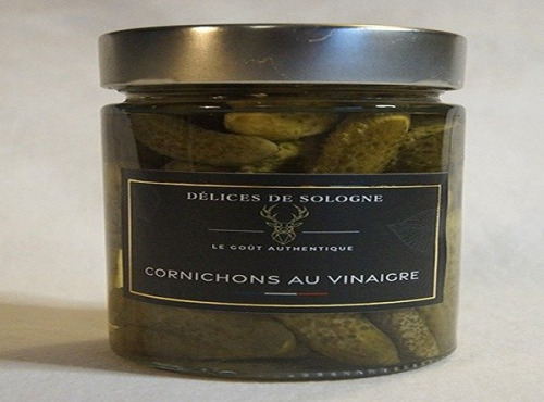 Délices de Sologne - cornichons au vinaigre - 200g