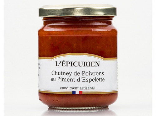 L'Epicurien - Chutney De Poivrons Au Piment D'espelette