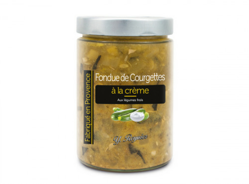 Conserves Guintrand - Fondue De Courgettes À La Crème Yr - Bocal 580ml