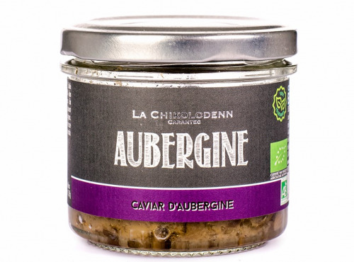 La Chikolodenn - Tartinable d'aubergine pour l'apéritif, en-cas maison, idéal chaud aussi en accompagnement
