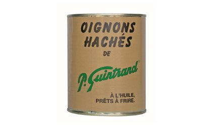 Conserves Guintrand - Oignons Hachés À L'huile - Boite 4/4 X 12