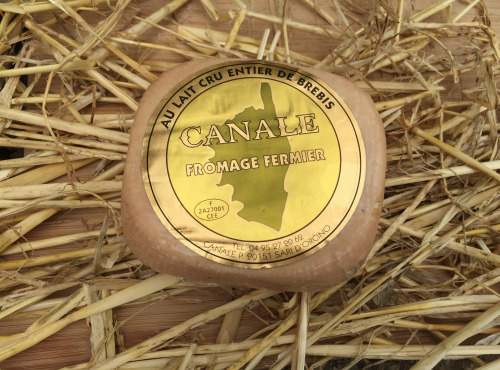 Depuis des Lustres - Comptoir Corse - Fromage fermier de brebis Canale - 300 g