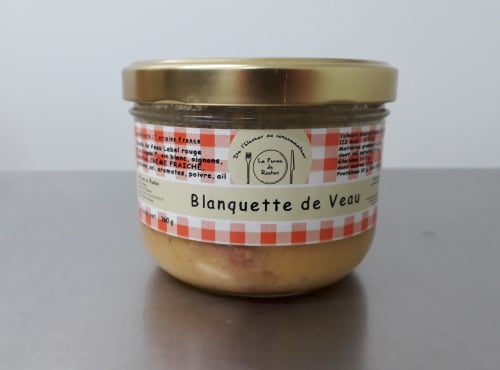 La ferme de Rustan - Blanquette de Veau d'Aveyron et du Ségala Label Rouge et IGP 360 g