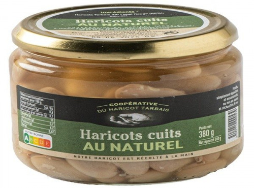 Mamy Suzanne Occitanie - Haricots tarbais cuits au naturel - 380 g