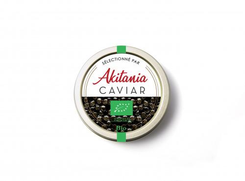 Akitania, Caviar d'Aquitaine - Caviar Akitania Bio 50g
