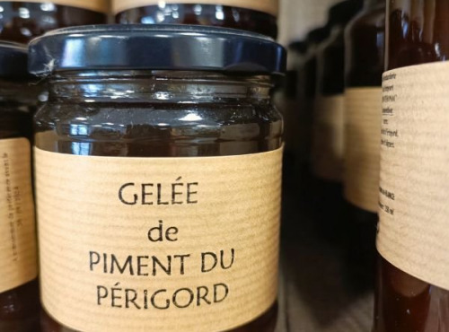 Piments et Moutardes du Périgord - Gelée de piment du Périgord 200g