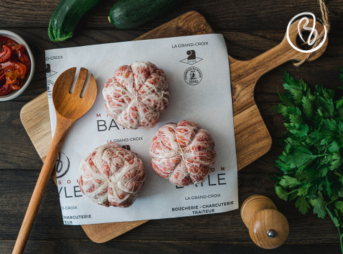 Maison BAYLE - Champions du Monde de boucherie 2016 - Crépinette agneau de Saugues (43) - 720g (3pièces)