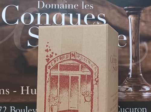 Domaine Les Conques Soulière - Fontaine à vin Rosé FRUITé / BIB IGP Méditerranée 5L