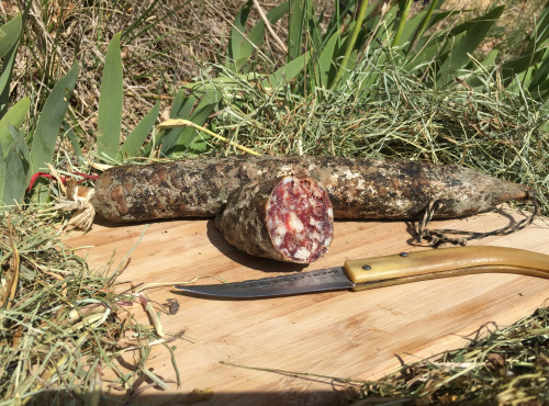 Depuis des Lustres - Comptoir Corse - Saucisson Porc Nustrale Entier - 450 g