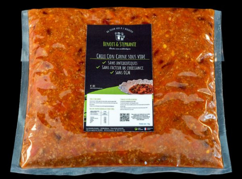 Benoit & Stéphanie - Chili Con Carne sous vide - 1kg