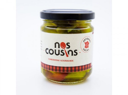 Nos cousins Conserverie - Pickles De Courgettes Au Curcuma