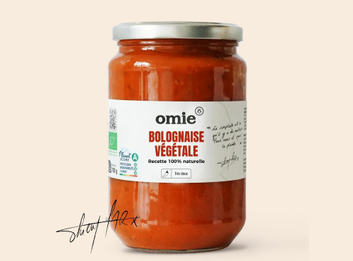 Omie - DESTOCKAGE - Sauce bolognaise végétale - 700 g