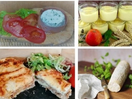 Ferme du caroire - Repas Complet "les Pieds Sous La Table" : Entrée, Plat, Fromage Et Dessert (4 Personnes)