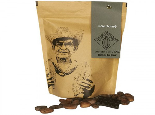 Chaloin Chocolats - Chocolat Bean to Bar Sao Tomé 75%