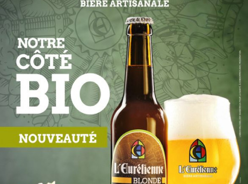 L'Eurélienne - Brasserie de Chandres - Assortiment de 6 bières L'Eurélienne BIO 75cl - Médaillées en 2022 et 2023