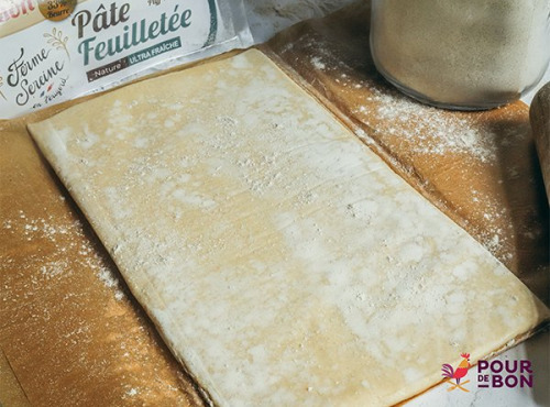 Ferme Sereine en Périgord - Pâte Feuilletée (sur mesure) pur Beurre - en rouleau ou en pâton