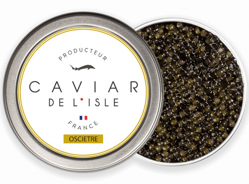 Caviar de l'Isle - Caviar Osciètre Français 100g - Caviar de l'Isle