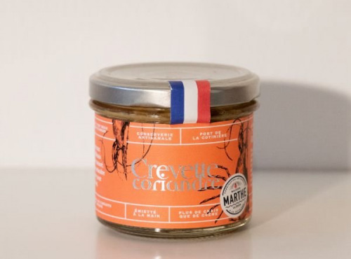 Conserverie Maison Marthe - Crevette coriandre gingembre - 90g
