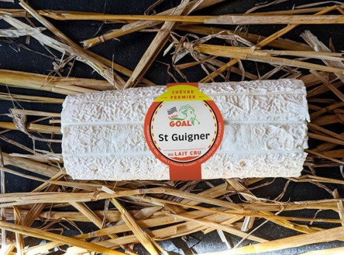 Fromagerie Saint Goal - St Guigner - Bûche de chèvre demi-sec - 200 g