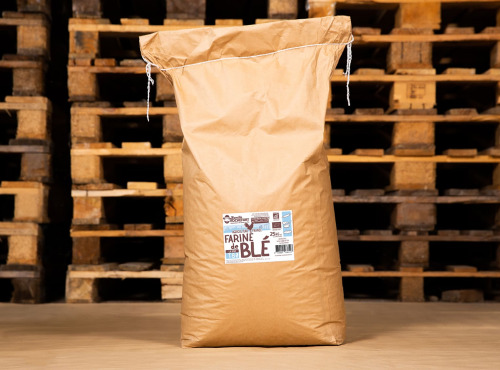 Famille Rochefort - Farine de blé bio T80 (bise) 25 kg