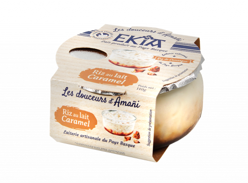 Bastidarra - Ekia - Riz au lait caramel - 8 pots
