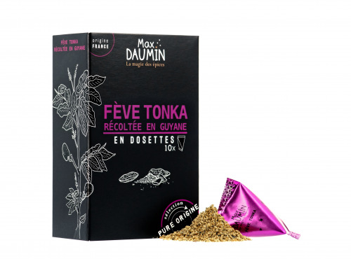 Fève Tonka en boîte 200 g ESPIG - Grossiste Epices - EpiSaveurs