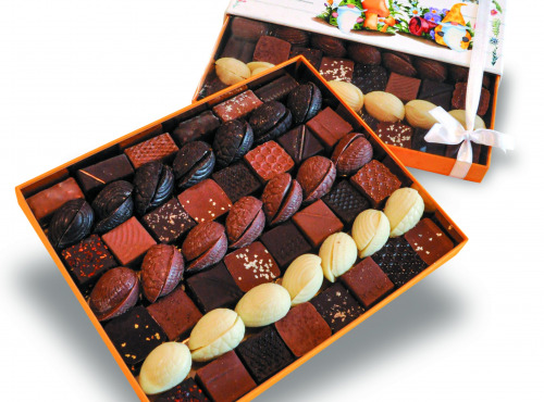 Philippe Segond MOF Pâtissier-Confiseur - Coffret de chocolats de Pâques 710g | Sujet de Pâques