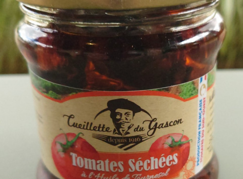 Maison du Pruneau - Cueillette du Gascon - Bocal De Tomates Séchées À L'huile Nature
