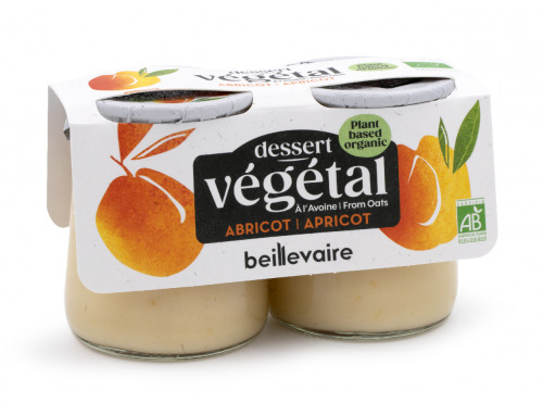 BEILLEVAIRE - Dessert Brassé Végétal - Abricot