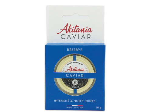 Akitania, Caviar d'Aquitaine - Caviar D'aquitaine Akitania Reserve Rodoide Carton 10g