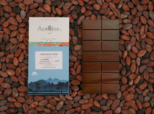 Acaoyer - Tablette de chocolat Noir - 70% Colombie - Antioquia