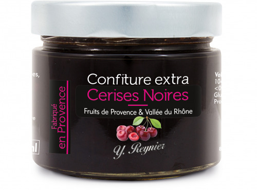 Conserves Guintrand - Confiture De Cerises Noires De Provence Yr - Bocal 314ml