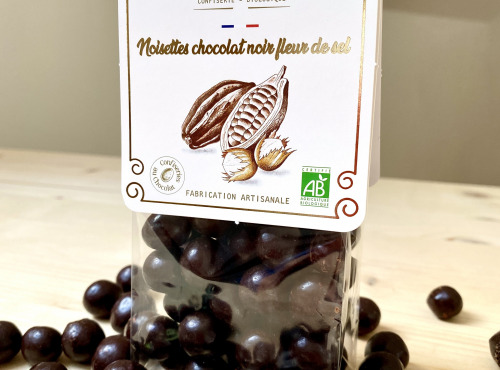 Cocoripop - Noisettes chocolat noir fleur de sel 100g