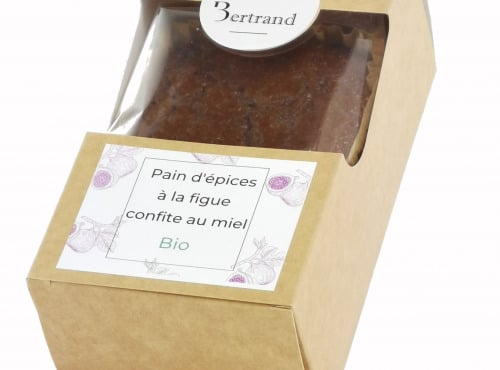Les Pains d'Épices de Bertrand - Pain d'épices à la figue confite au miel Bio