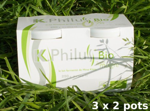 Laiterie du Climont - K-Philus - 6 Pots De K-philus Au Lait Écrémé 0%