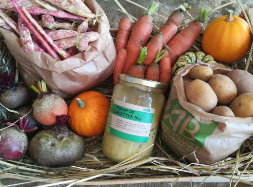 Ferme de Carcouet - Panier de légumes & soupes - Bio - 9.4 kg