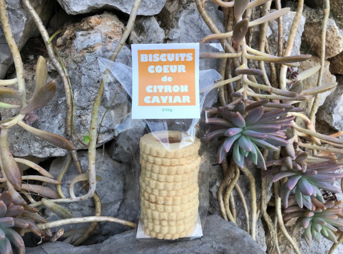 Le Jardin des Antipodes - Biscuits Coeur De Citron Caviar