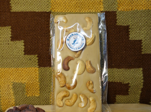 Pâtisserie Kookaburra - Tablette Chocolat Blond & Cajou