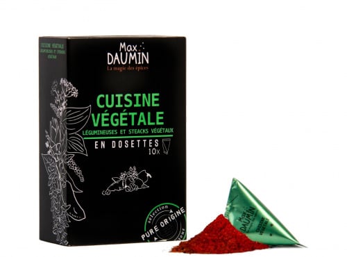 Epices Max Daumin - Cuisine Végétale - Mélange Pour Steack Végétaux, Légumes