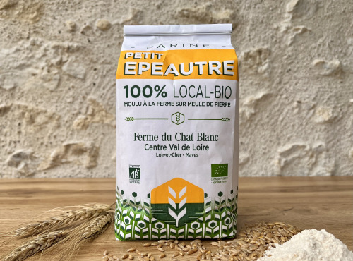 Ferme du Chat Blanc - Farine de Petit Epeautre Bio - 750g